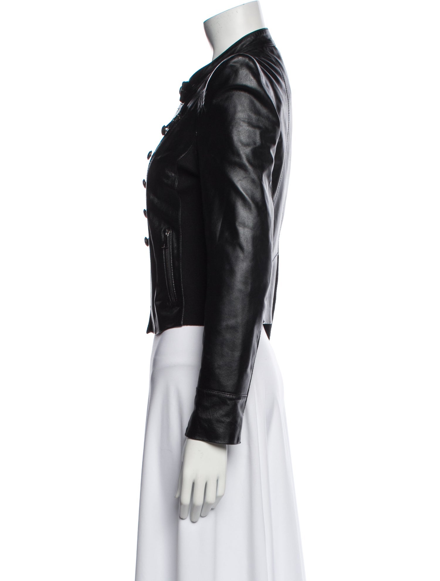 Bod & Christensen Leather Biker Jacket