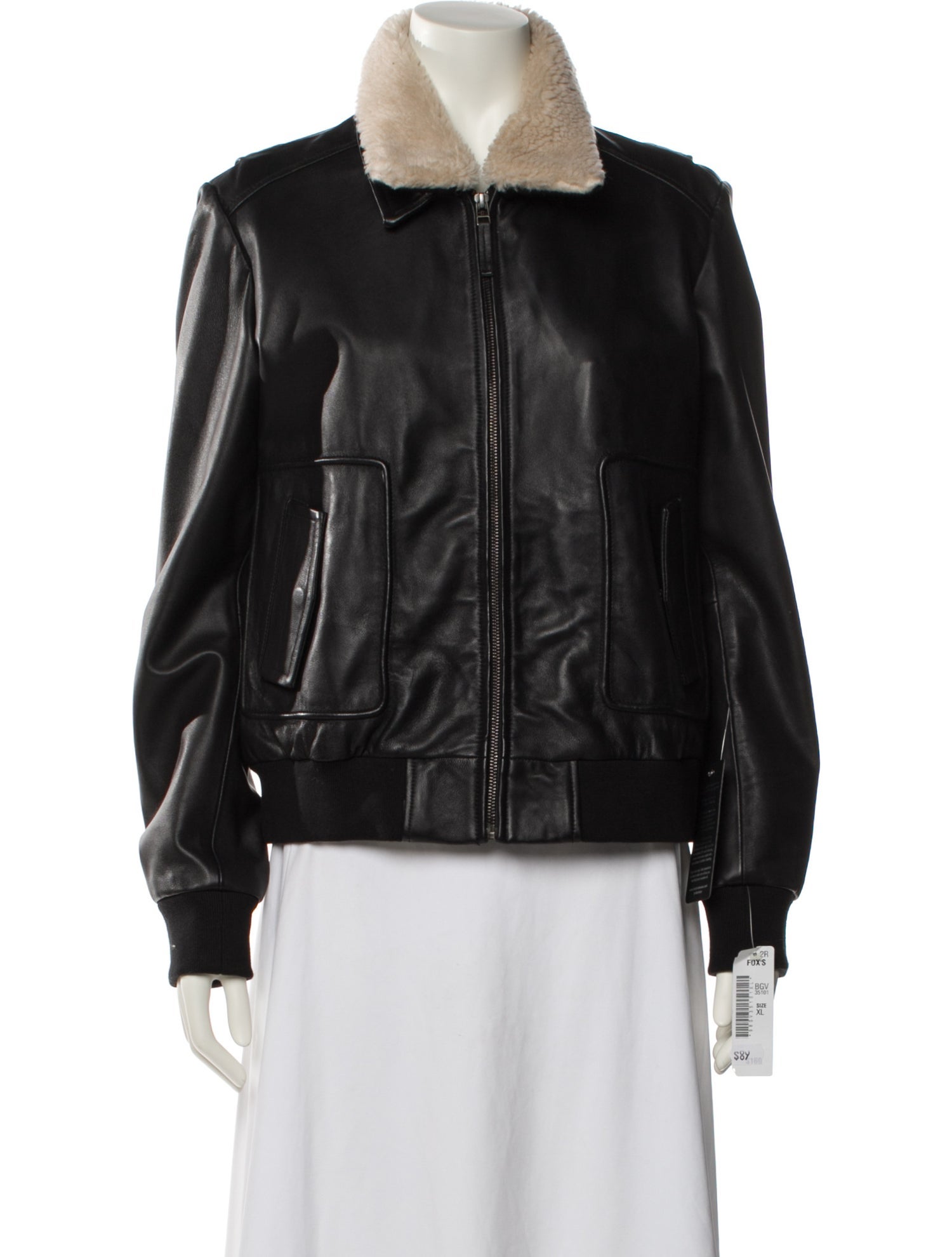 Bod & Christensen Leather Jacket w/ Tags