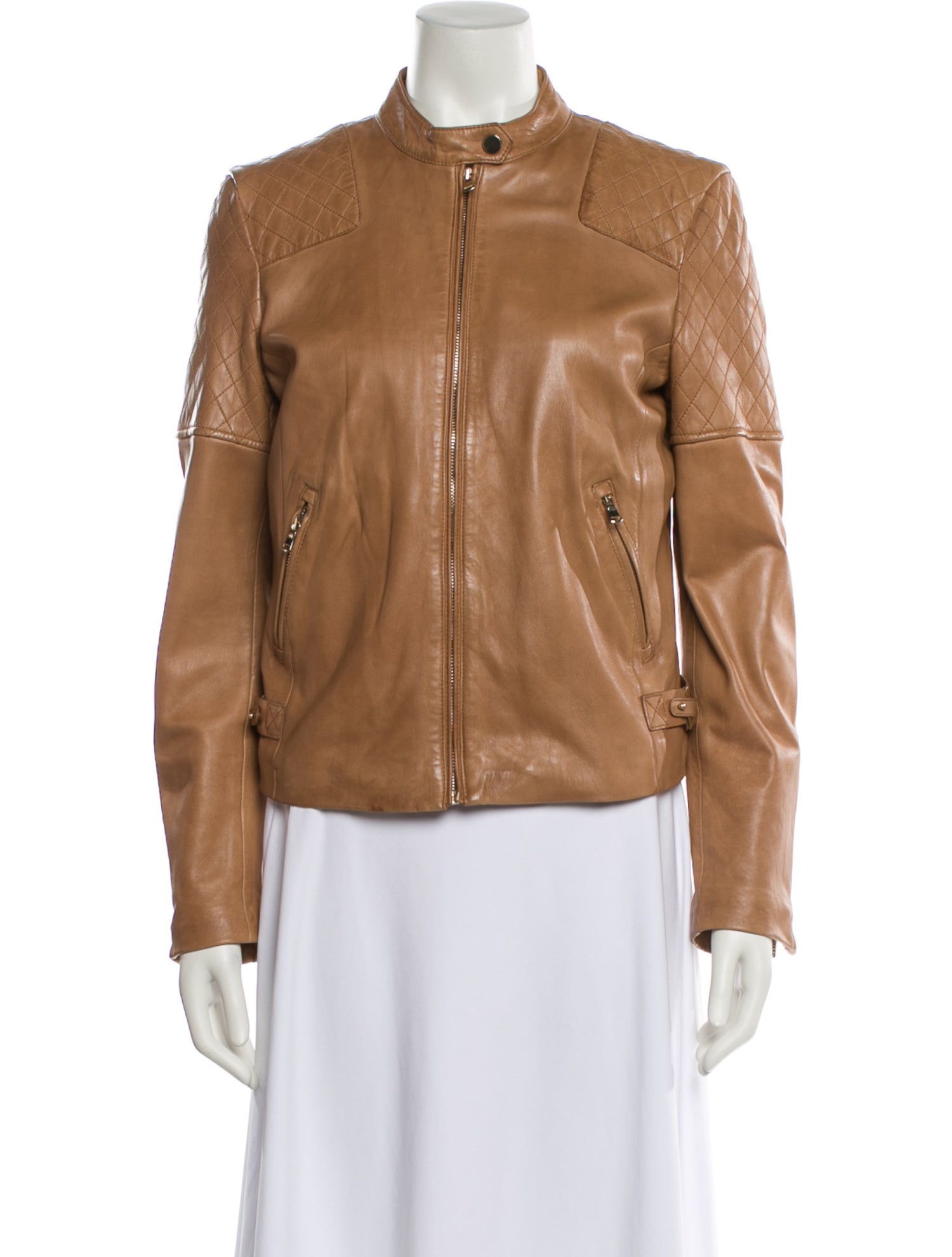 Bod & Christensen Leather Biker Jacket