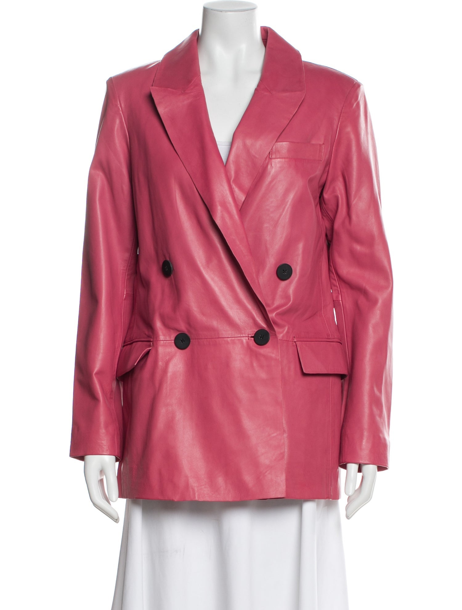 Bod & Christensen Leather Blazer