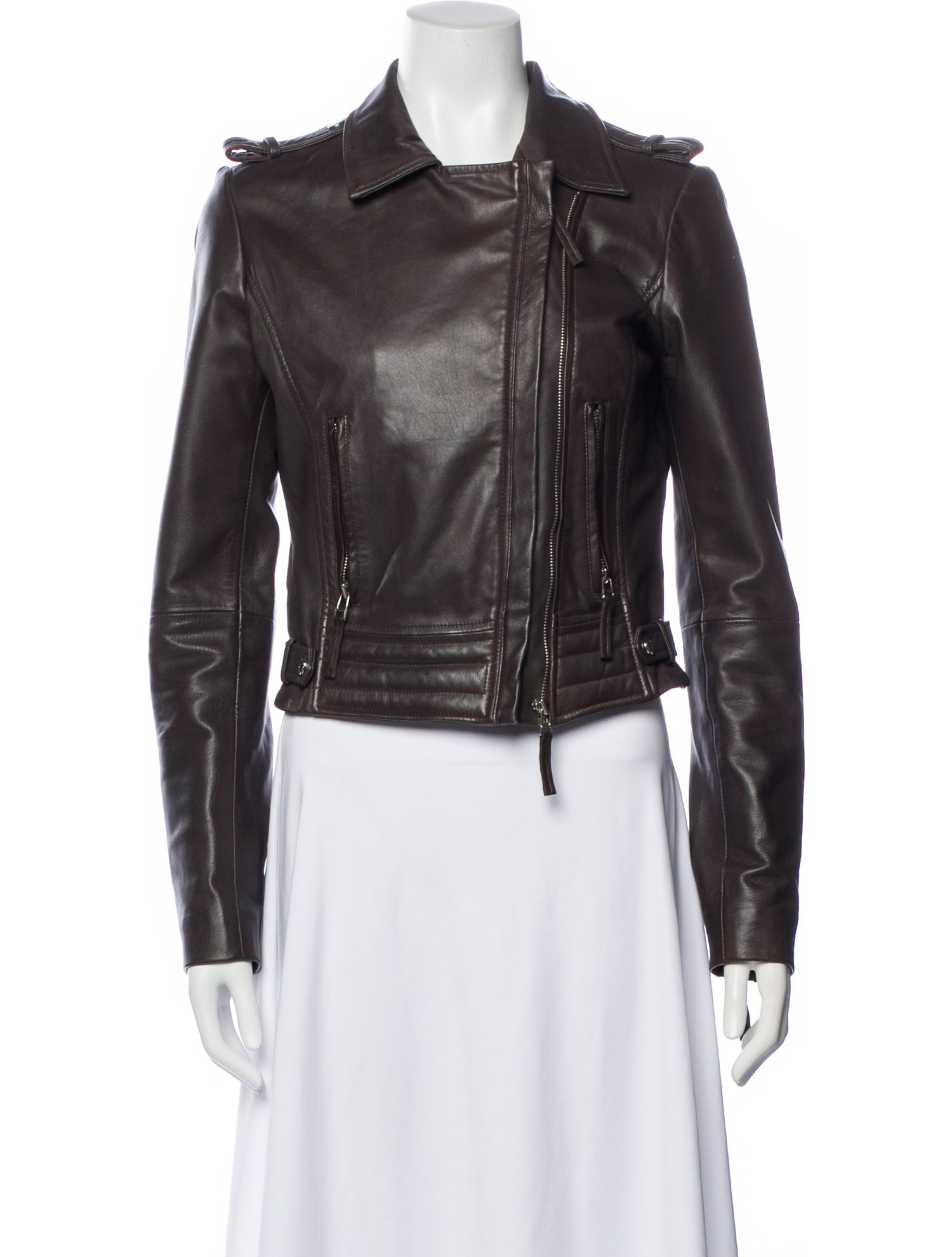 Bod & Christensen Leather Biker Jacket