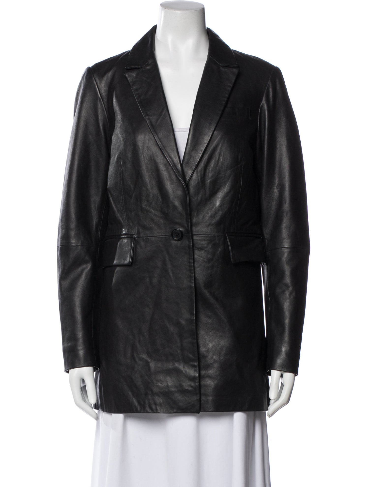 Bod & Christensen Leather Blazer