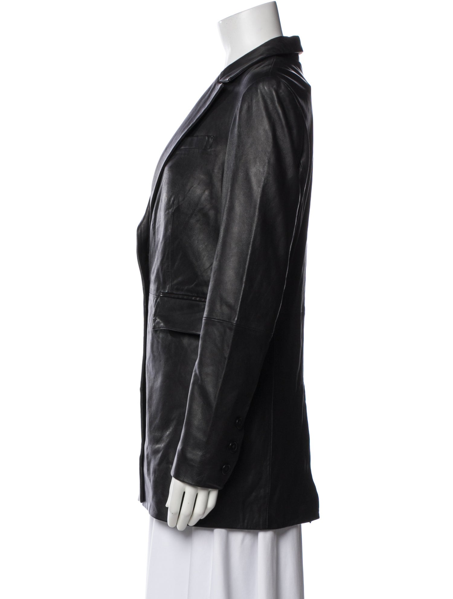 Bod & Christensen Leather Blazer