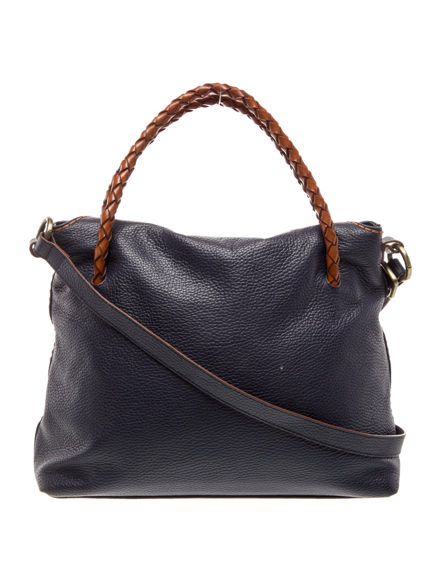 OTTINO Leather Top Handle Bag