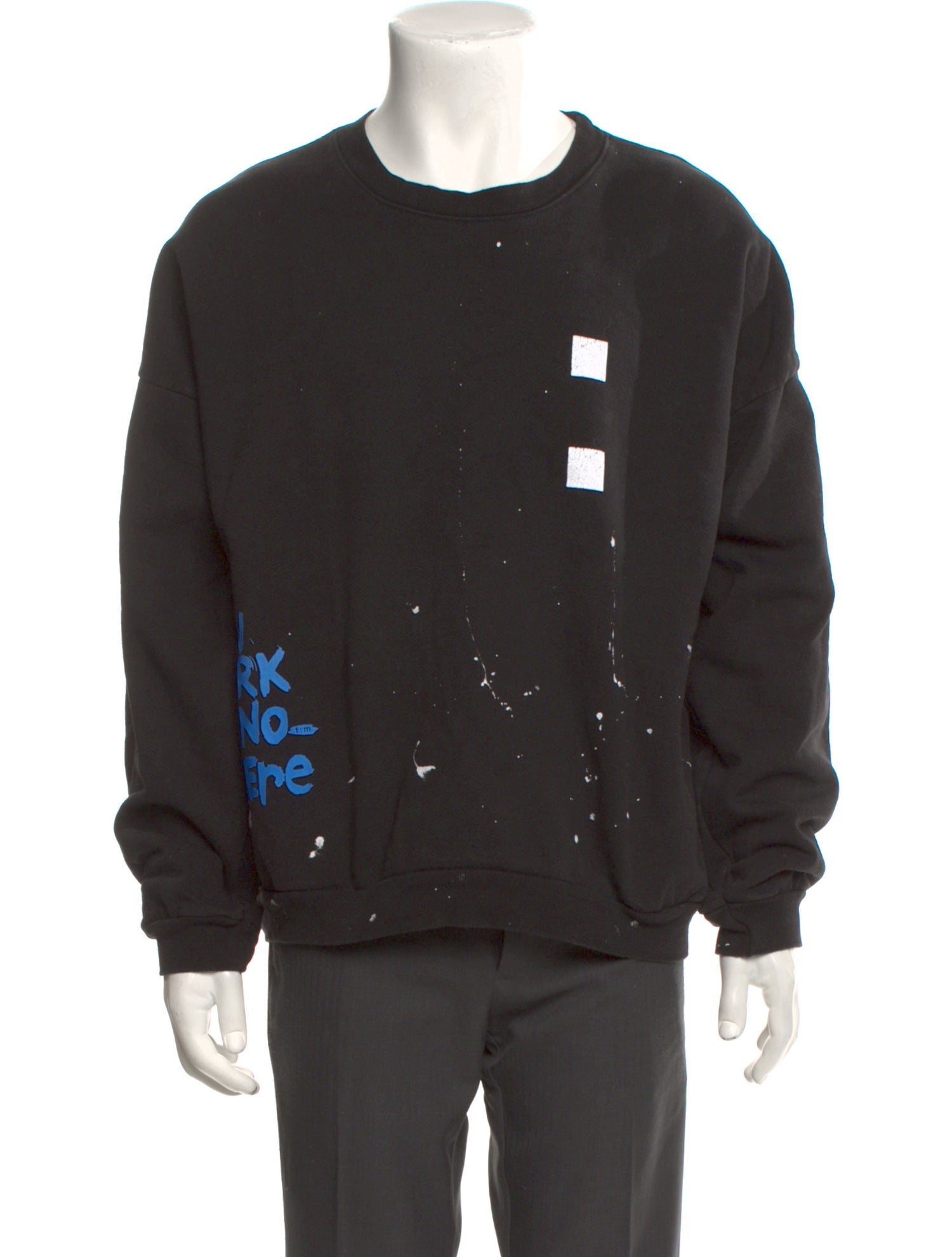 Of Two Minds Graphic Print Crew Neck Pullover