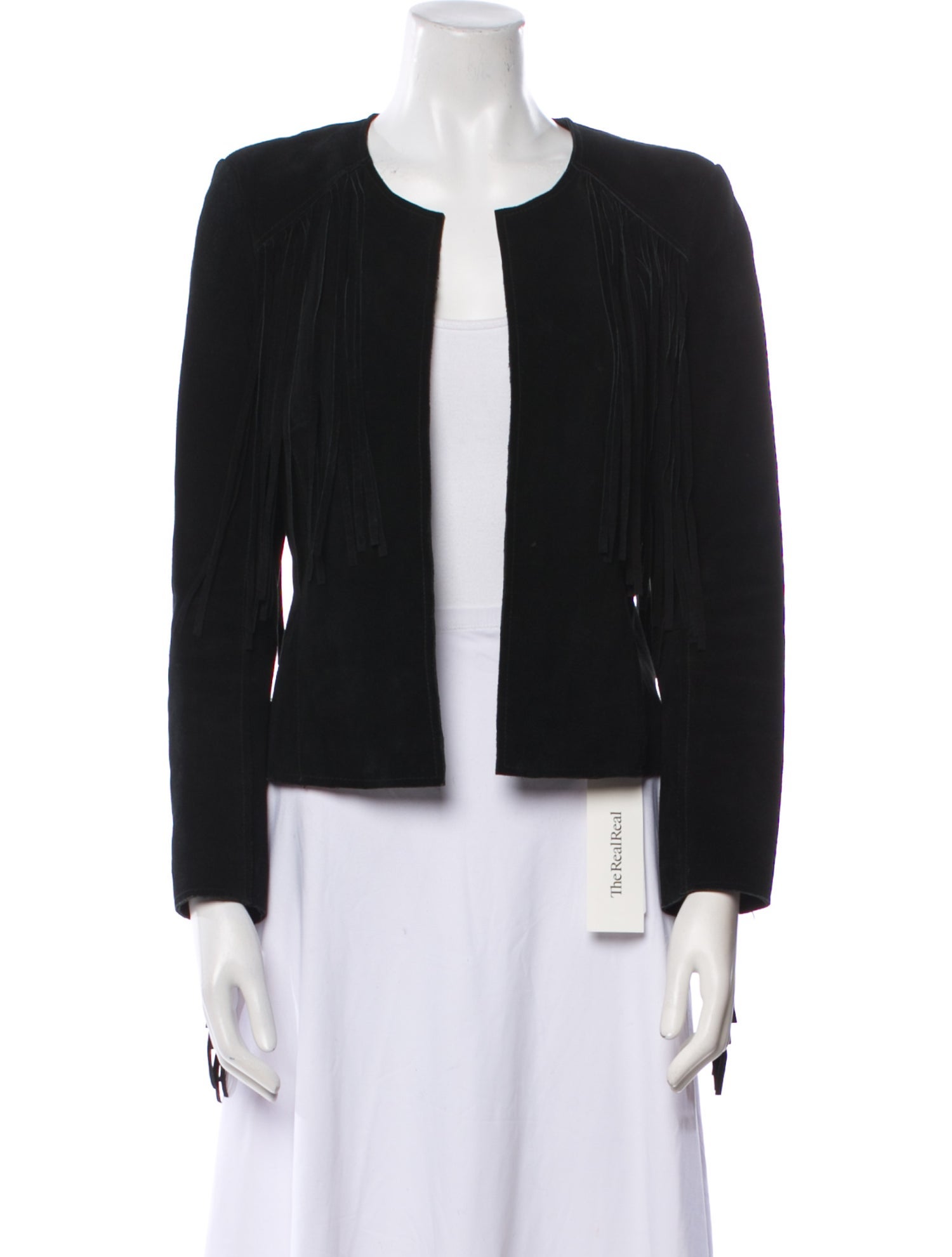 Of Two Minds Leather Evening Jacket