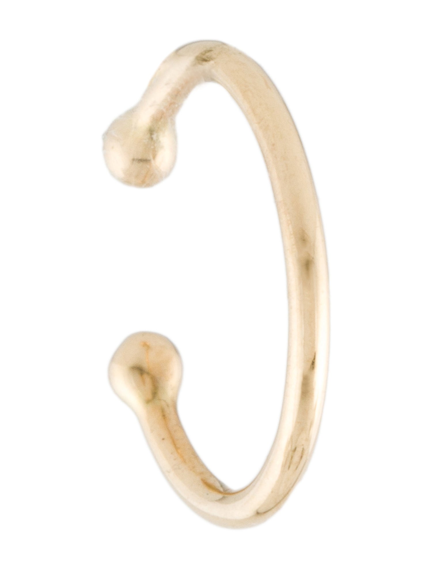 Mejuri 14K Essential Ear Cuff 14K Yellow Gold Ear Cuff, Earrings