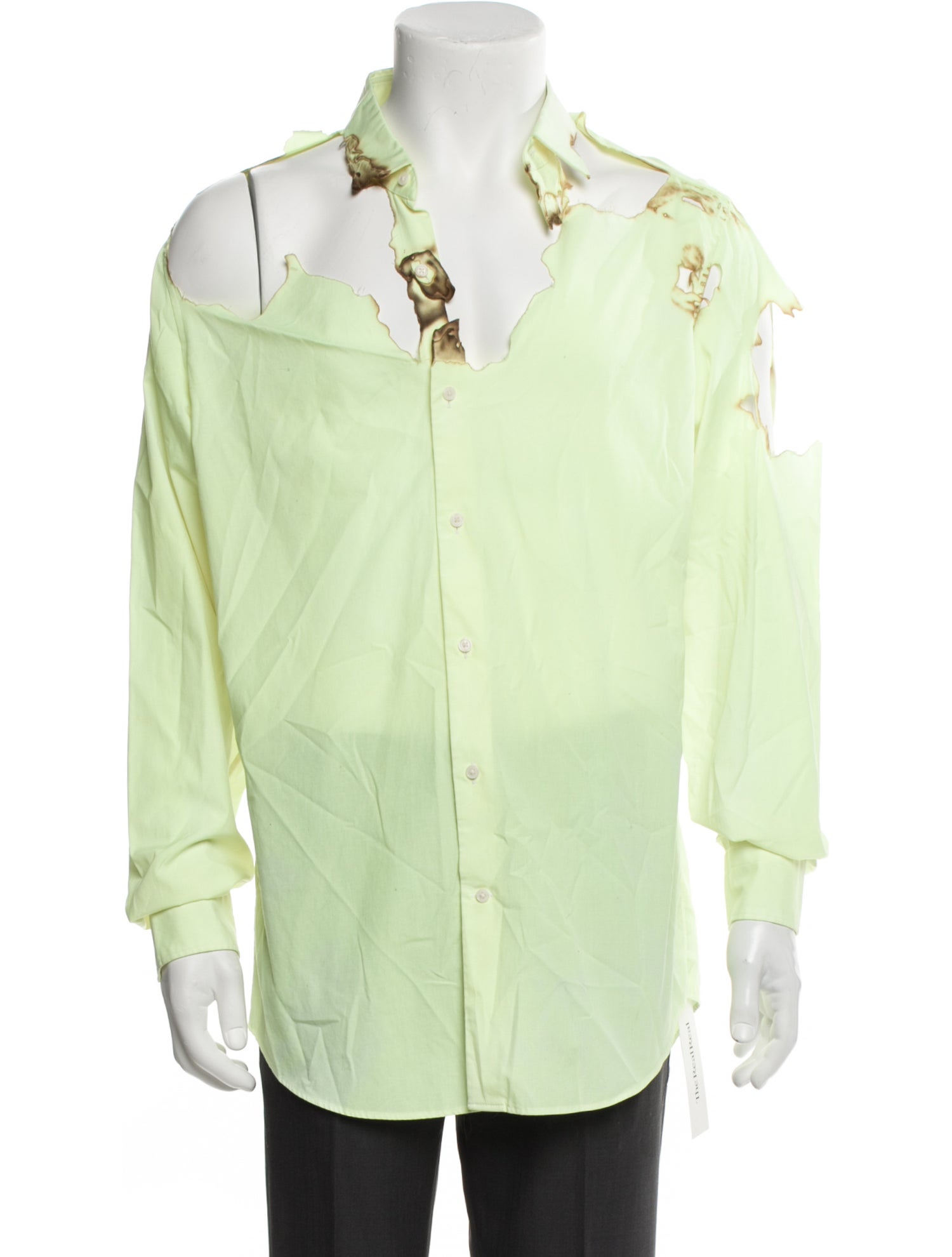 Ottolinger Printed Long Sleeve Dress Shirt