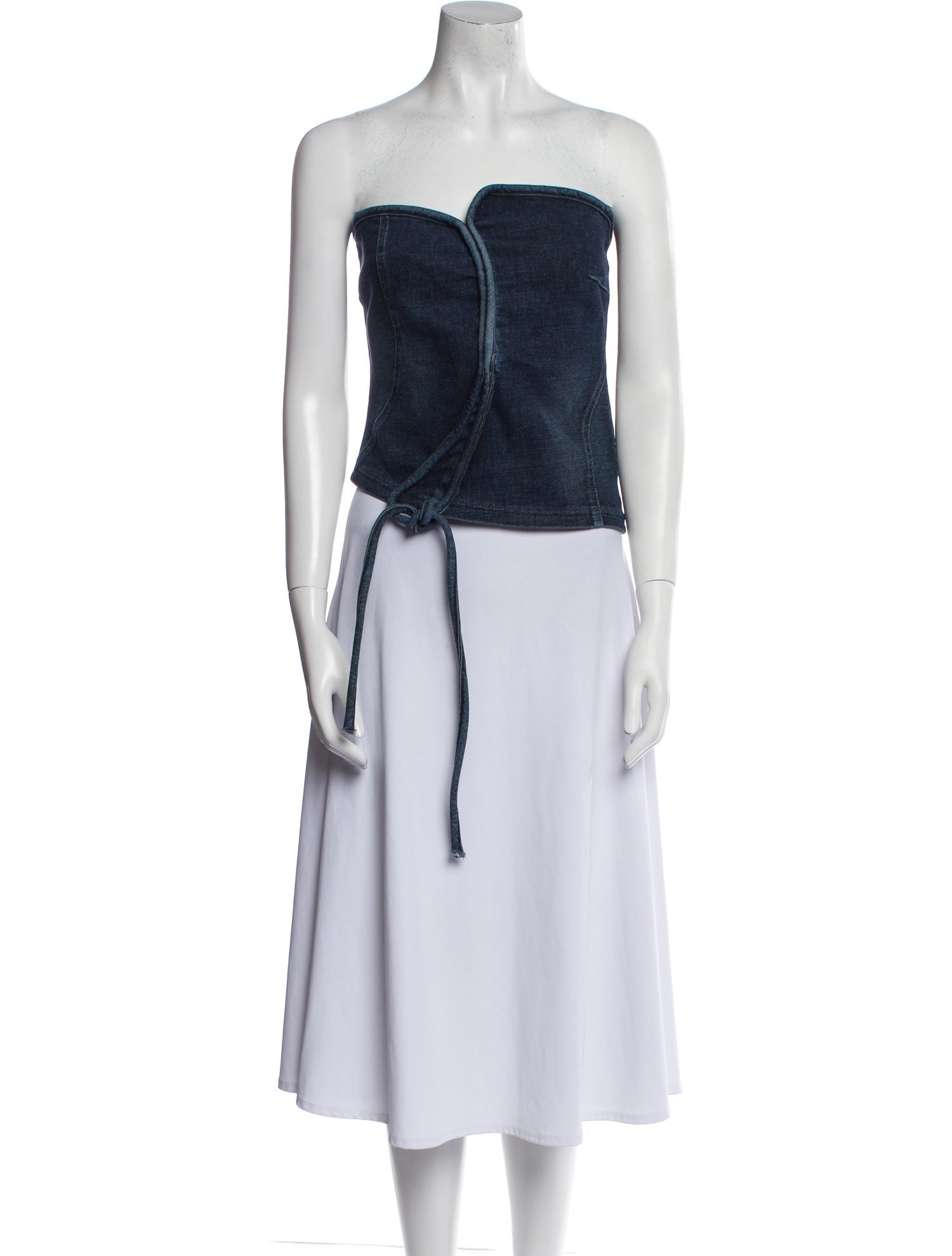 Ottolinger Strapless Crop Top