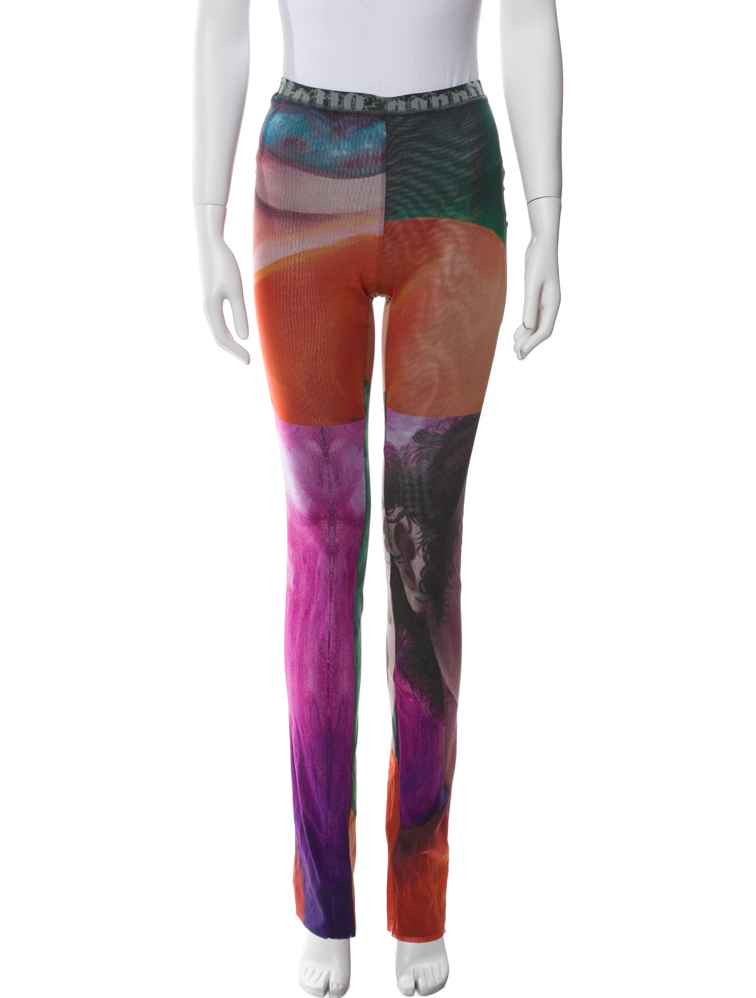 Ottolinger Printed Straight Leg Pants