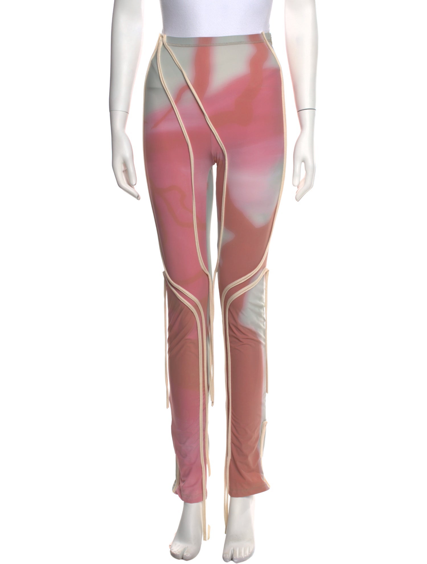 Ottolinger Tie-Dye Print Straight Leg Pants