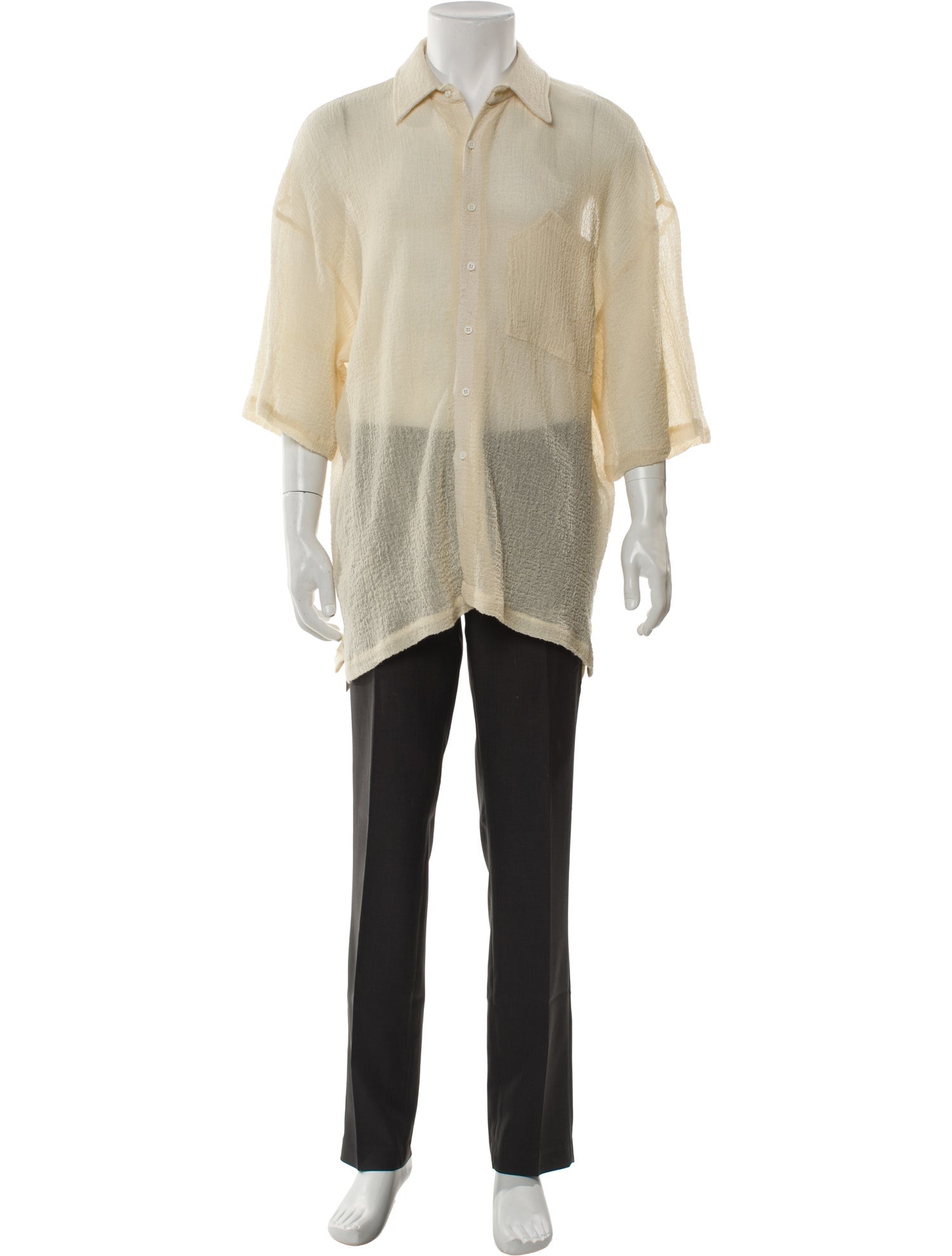 Ottolinger Wool Short Sleeve Shirt