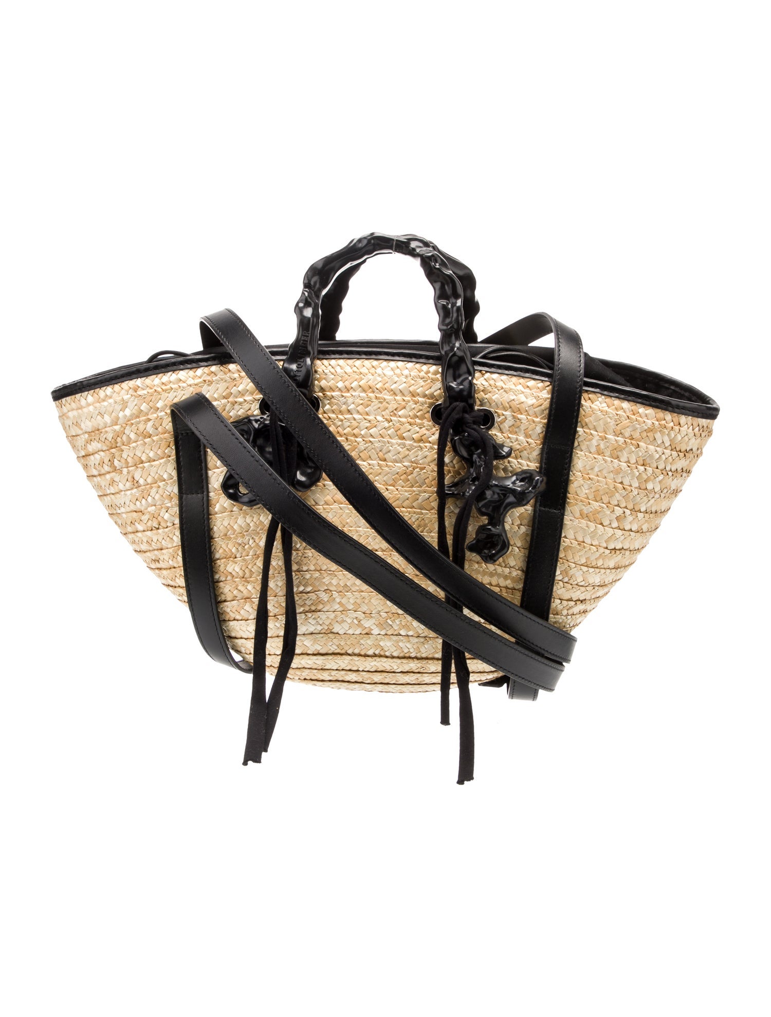 Ottolinger Straw Shoulder Bag Medium w/ Tags