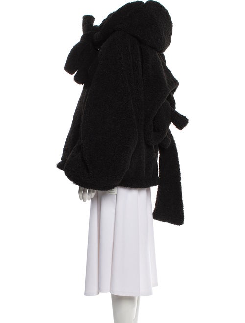 Ottolinger Faux Shearling Plaid Print Jacket