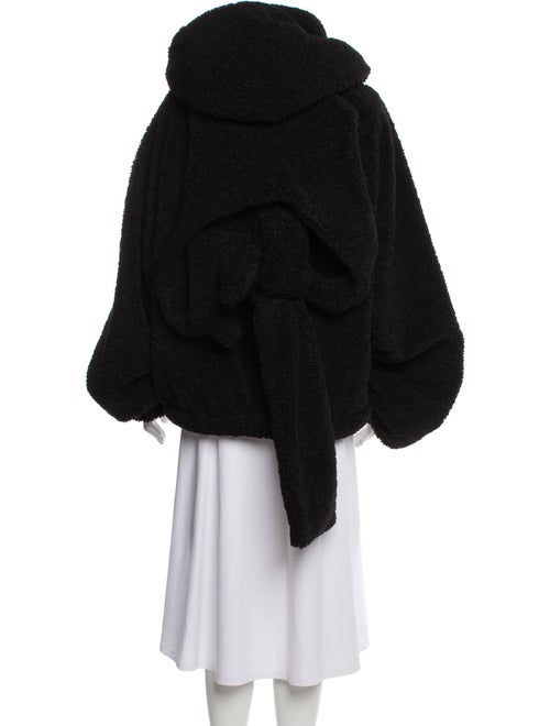 Ottolinger Faux Shearling Plaid Print Jacket