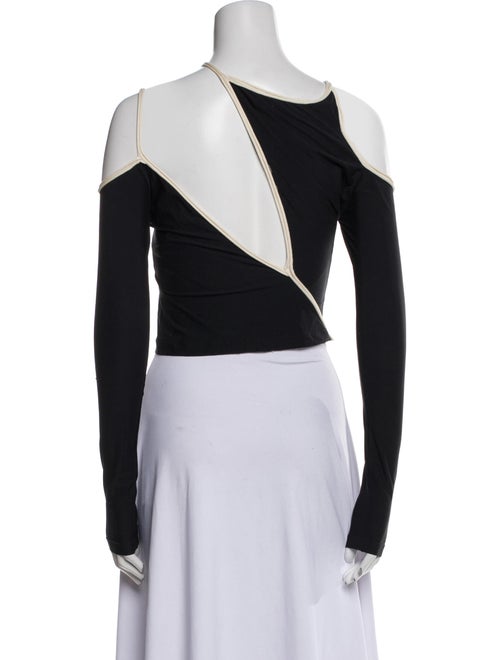 Ottolinger Crew Neck Long Sleeve Crop Top