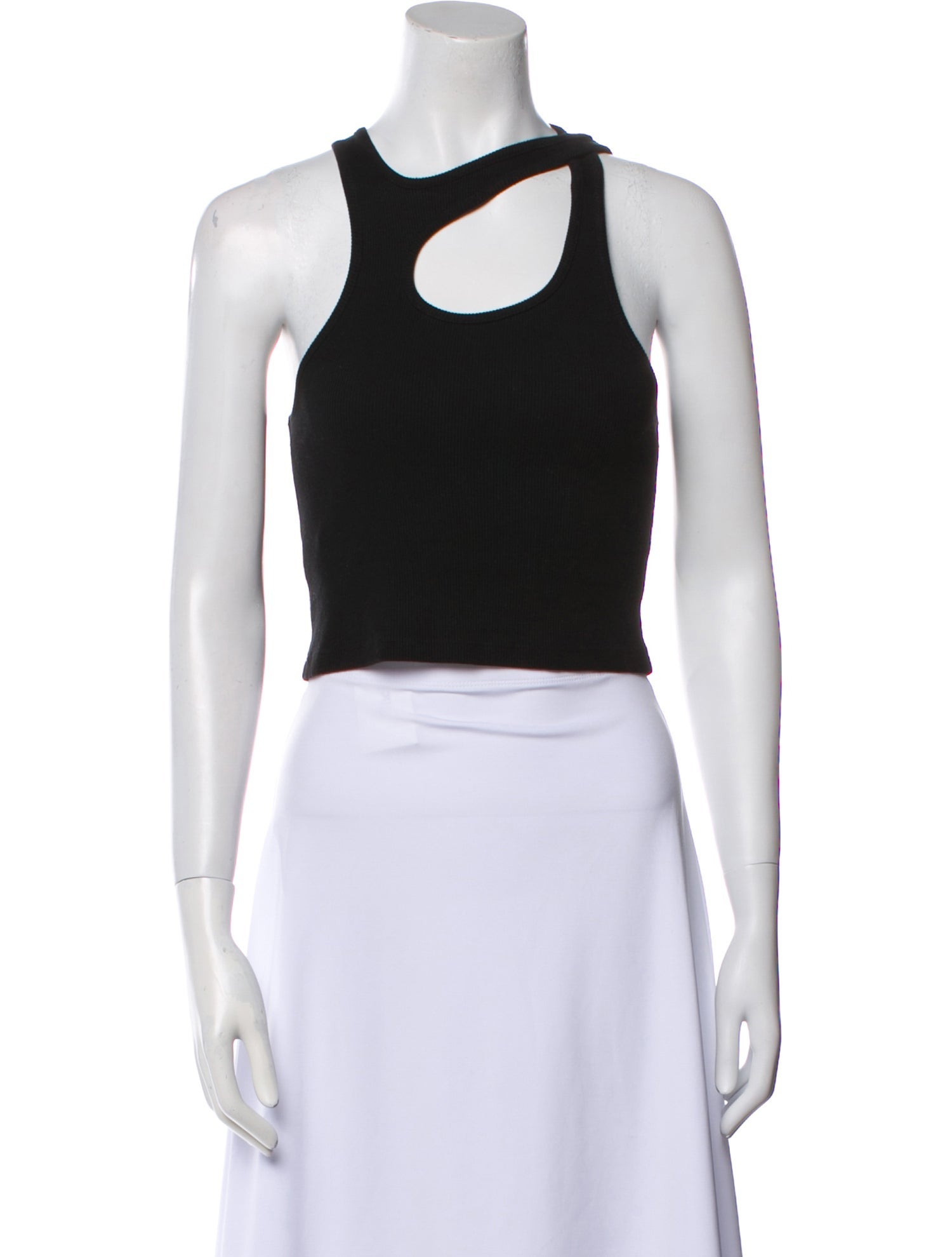 Ottolinger Scoop Neck Sleeveless Crop Top