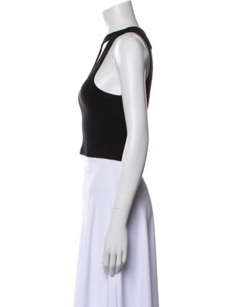 Ottolinger Scoop Neck Sleeveless Crop Top