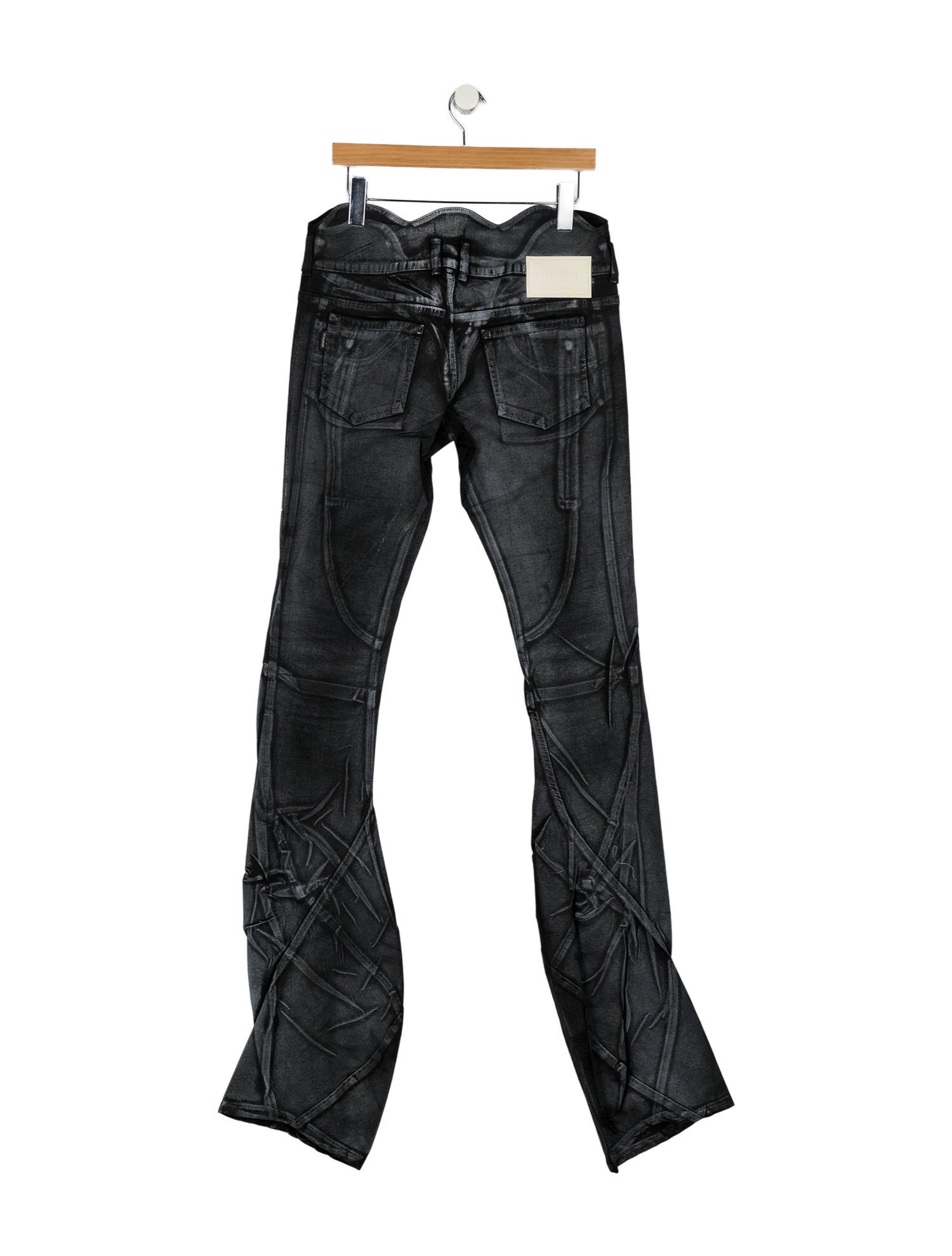 Ottolinger Mid-Rise Wide Leg Jeans