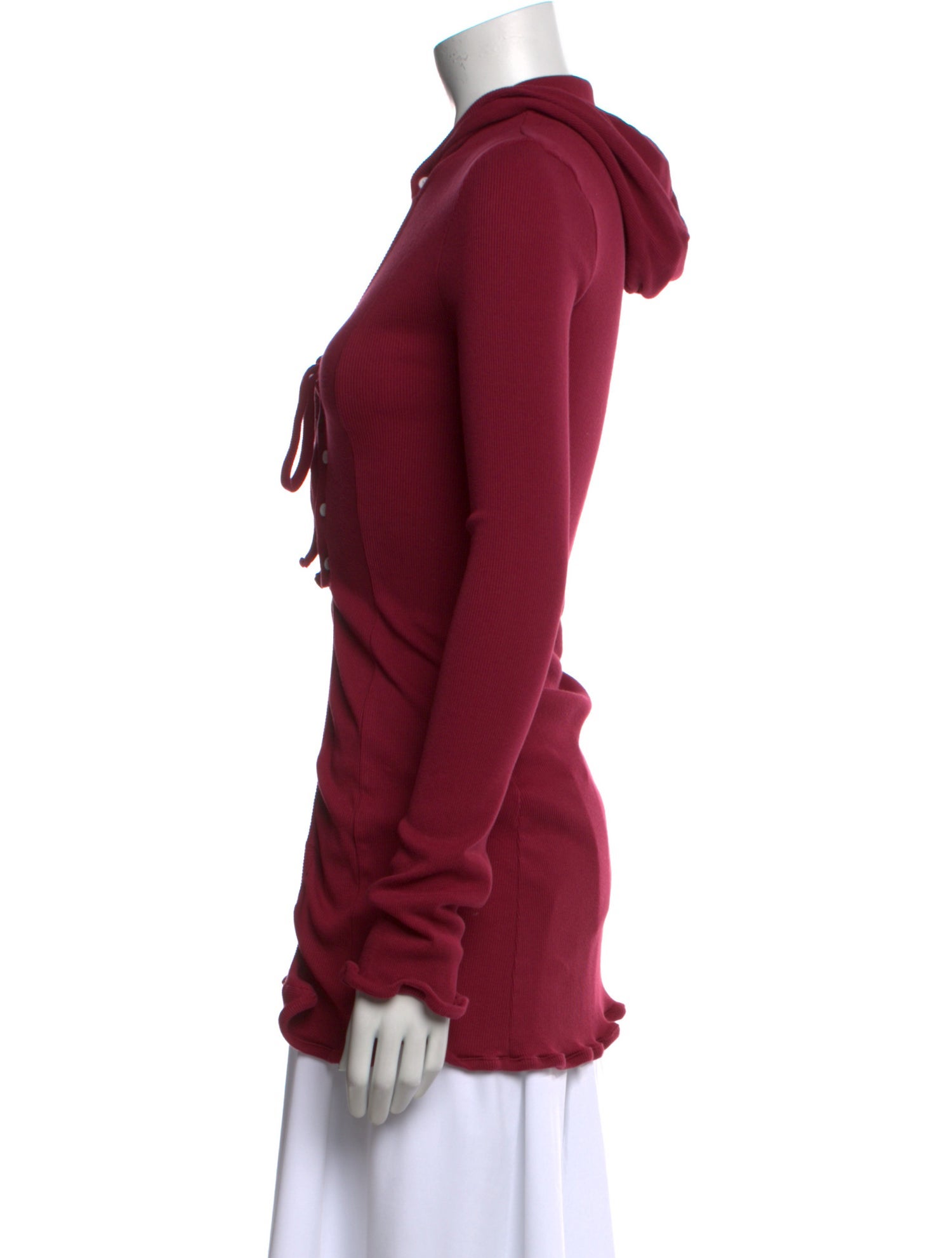 Ottolinger Mock Neck Long Sleeve Crop Top