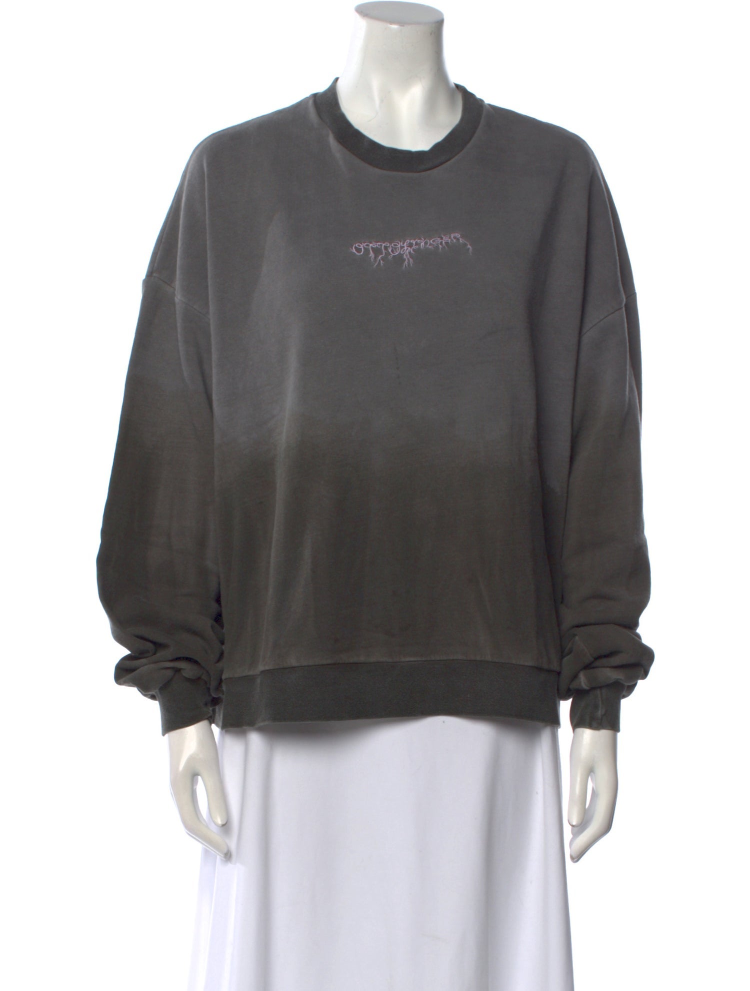 Ottolinger Graphic Print Crew Neck Sweater