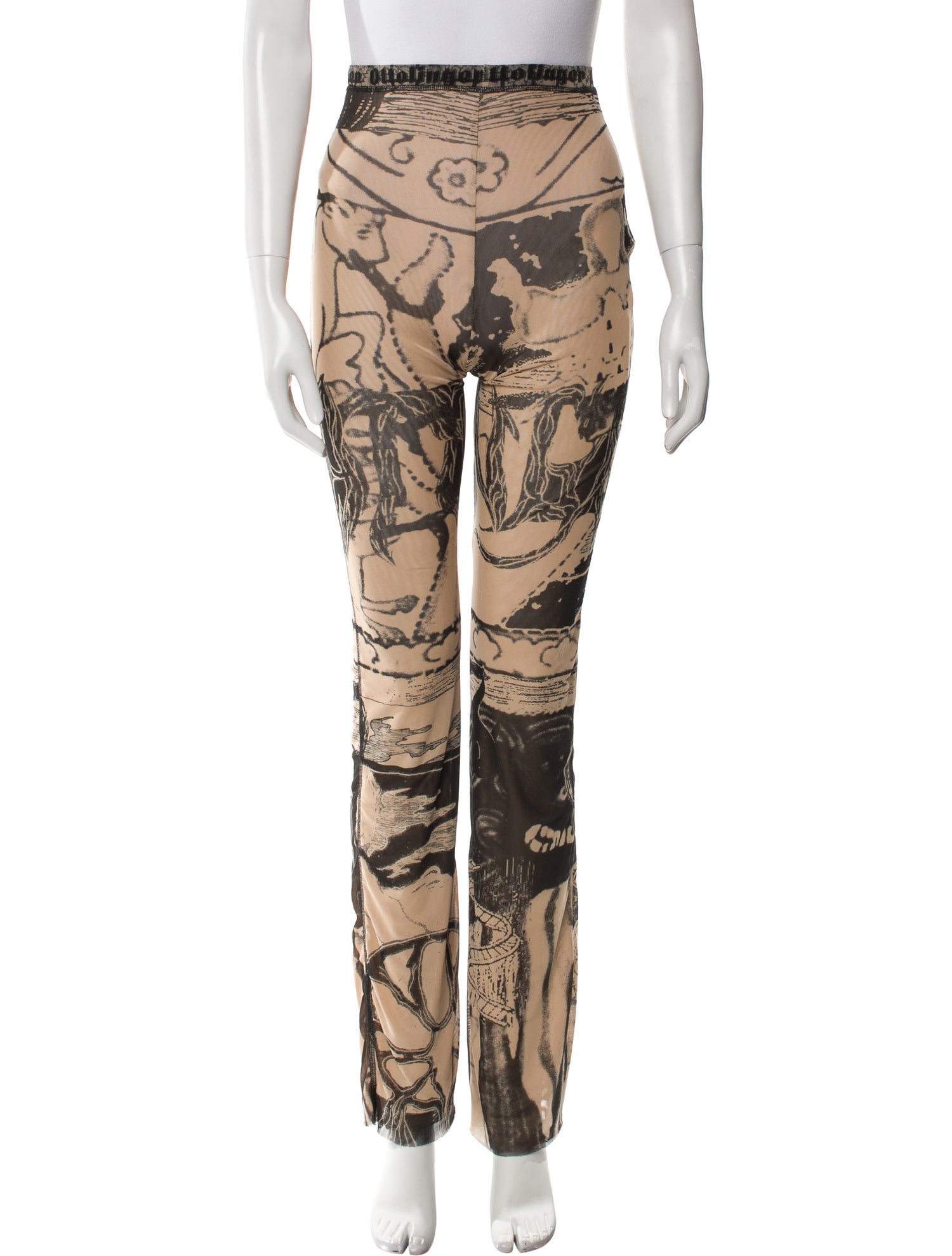 Ottolinger Printed Straight Leg Pants