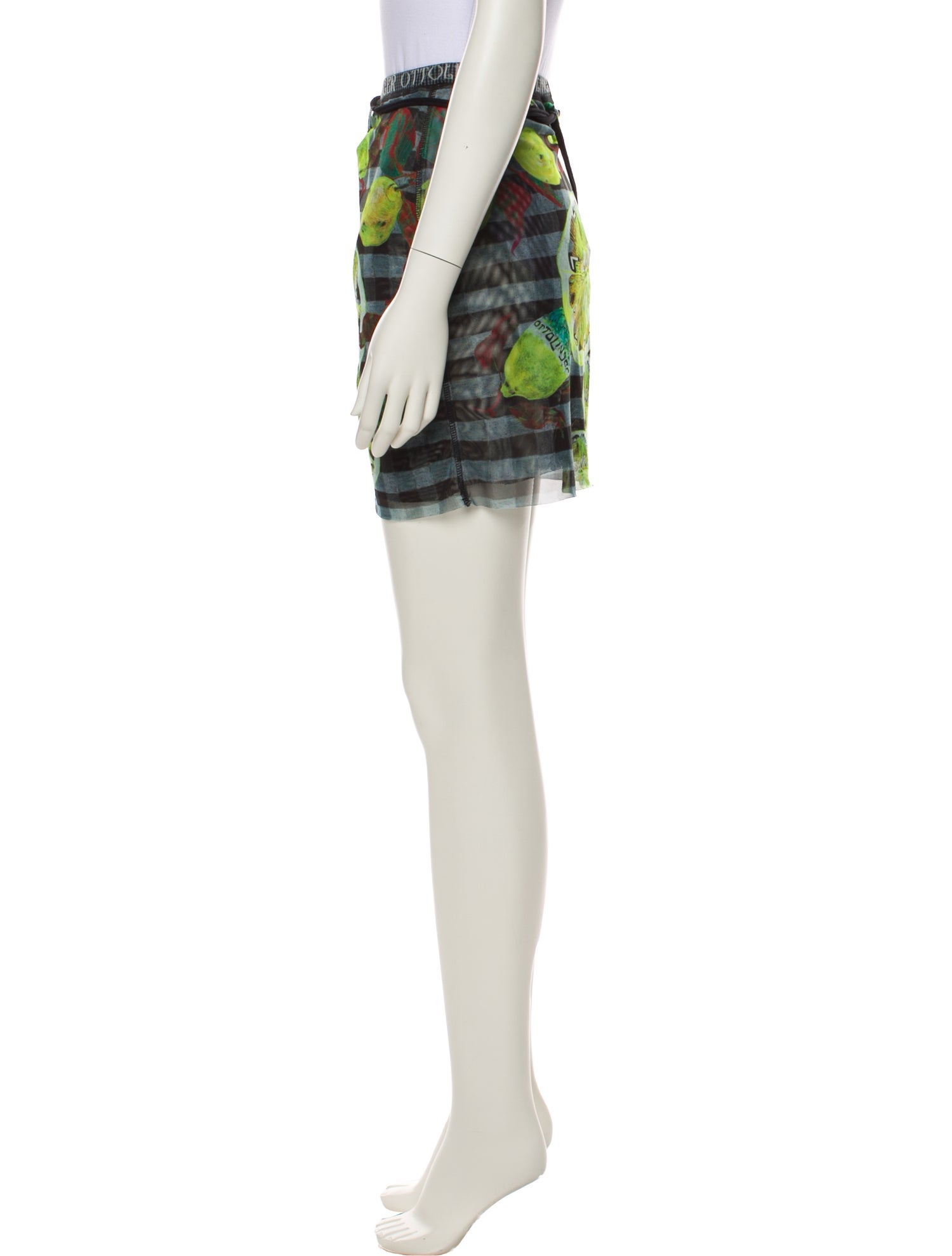Ottolinger Floral Print Mini Skirt
