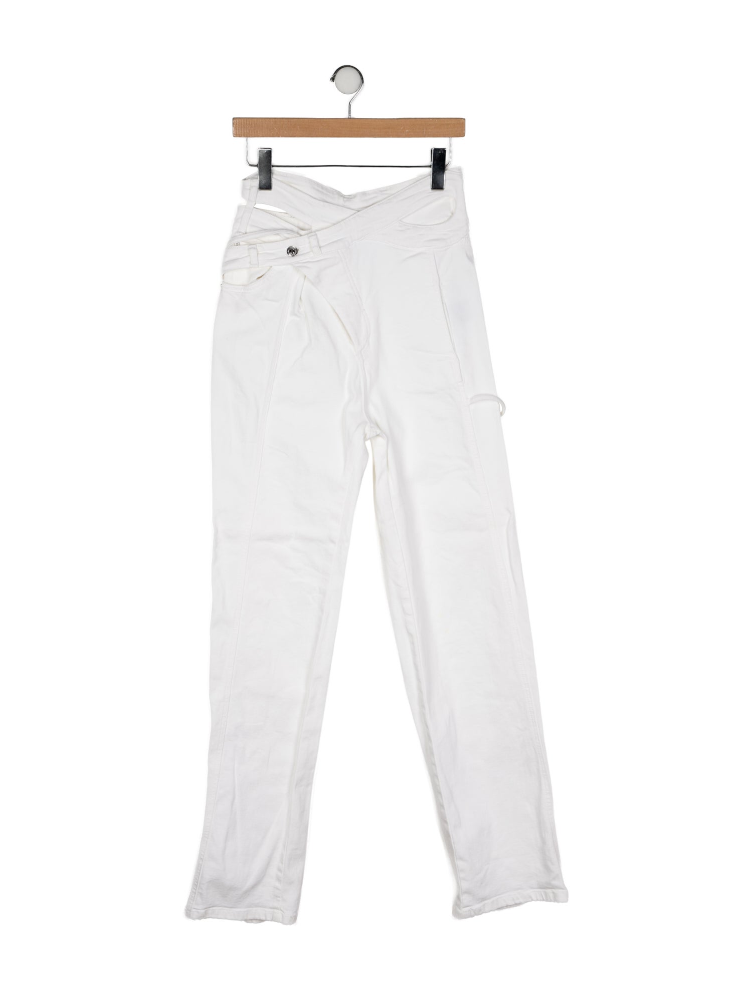 Ottolinger High-Rise Straight Leg Jeans