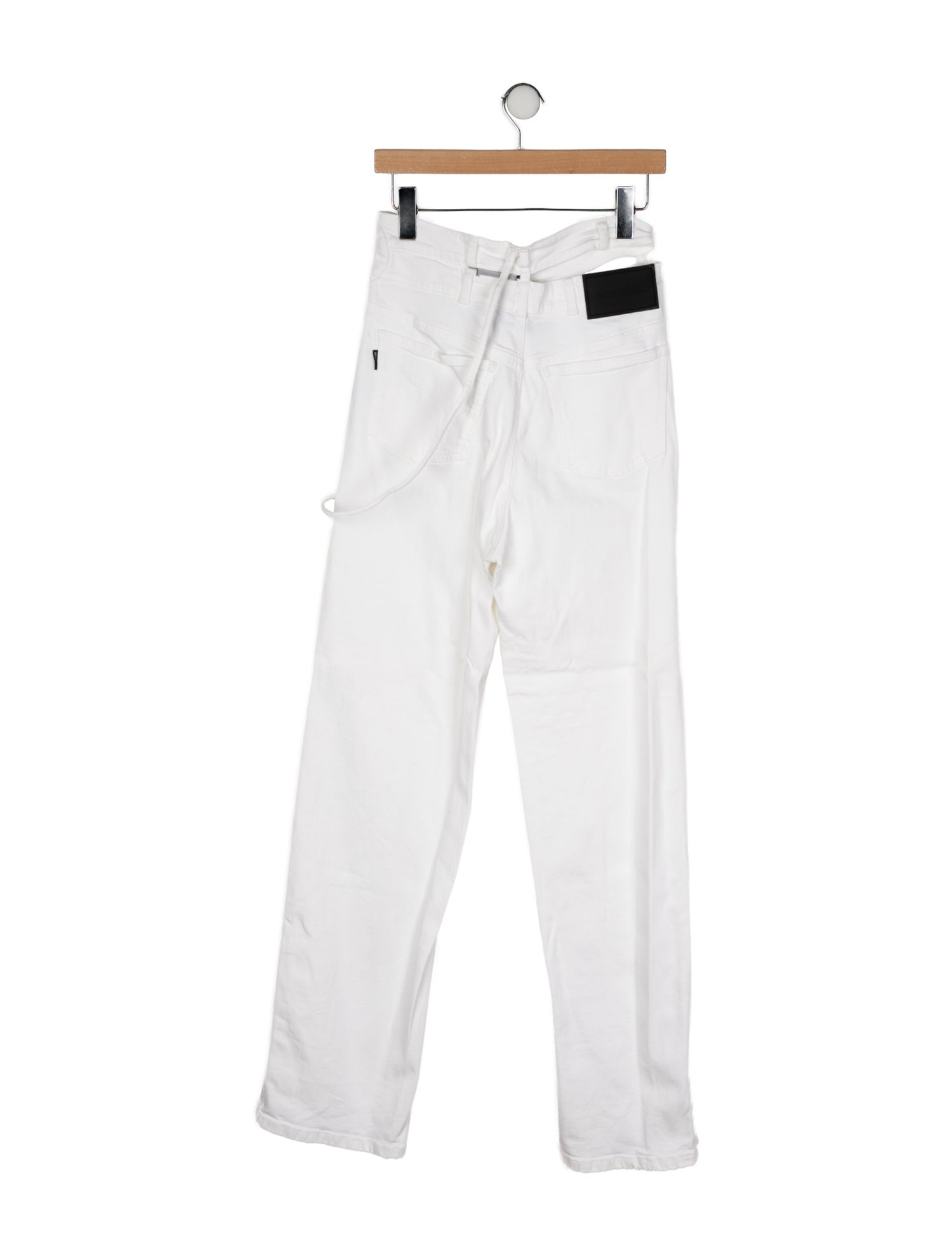 Ottolinger High-Rise Straight Leg Jeans