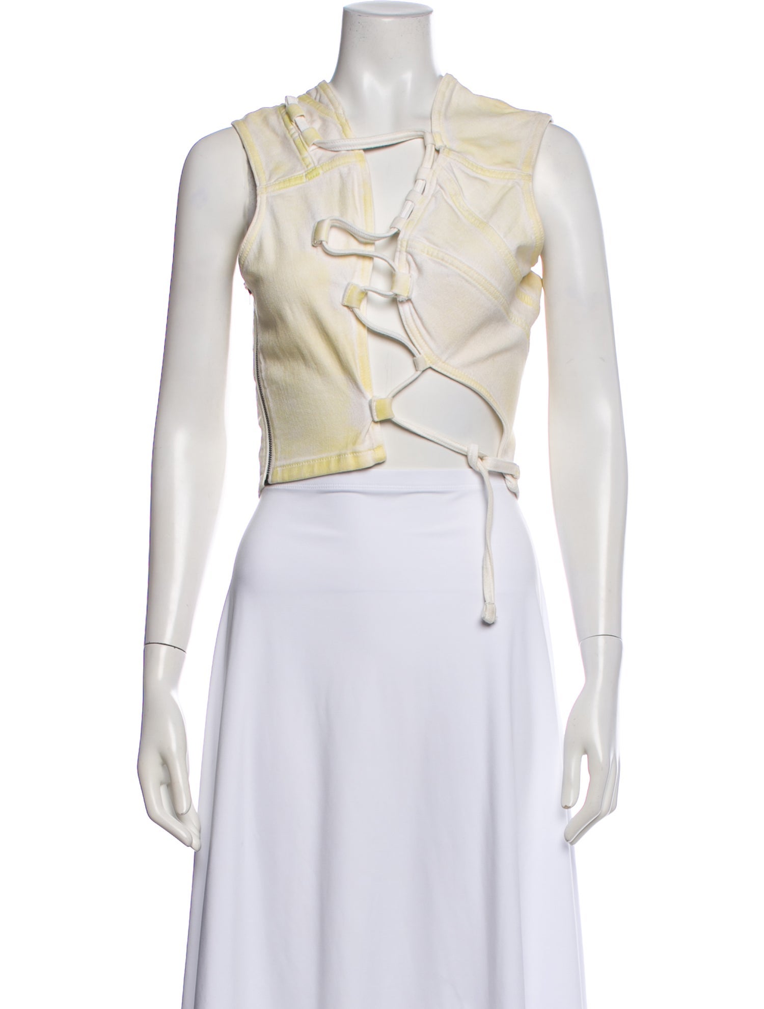 Ottolinger Asymmetrical Sleeveless Top