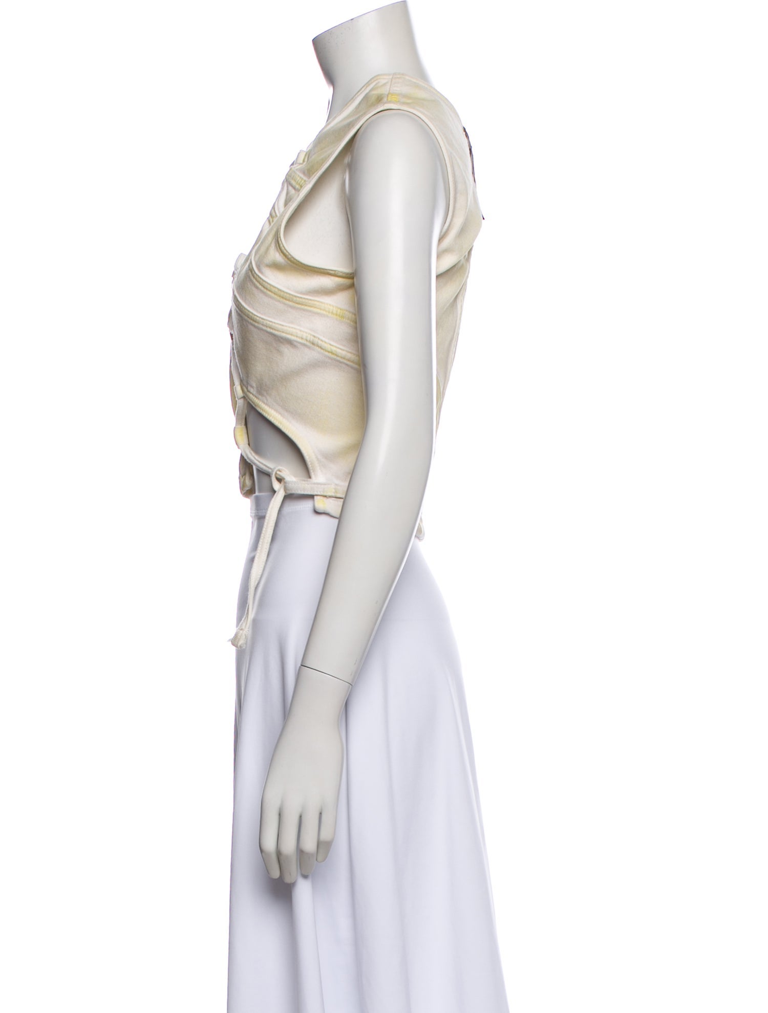 Ottolinger Asymmetrical Sleeveless Top