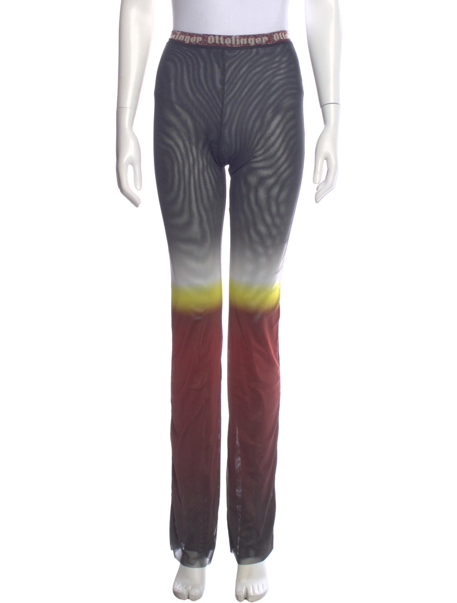 Ottolinger Colorblock Pattern Straight Leg Pants w/ Tags