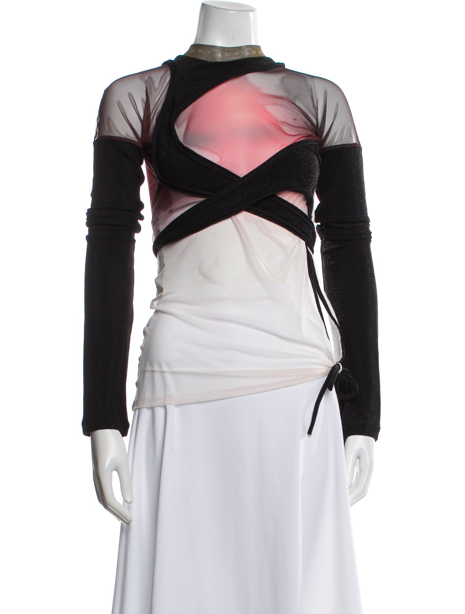 Ottolinger Asymmetrical Long Sleeve Top