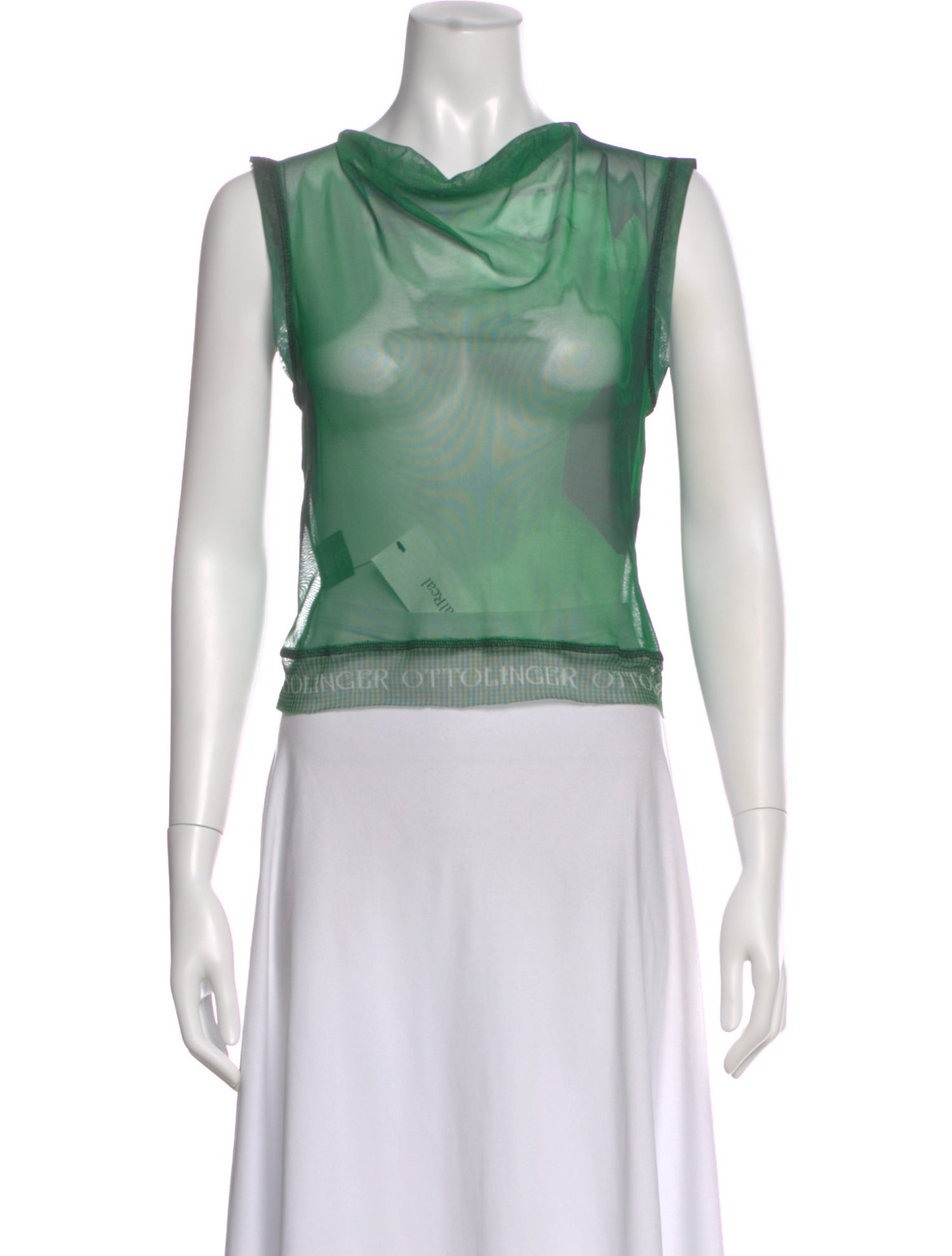 Ottolinger Cowl Neck Sleeveless Top w/ Tags