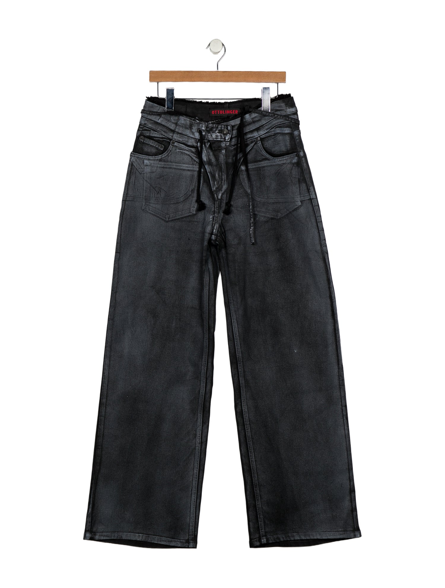 Ottolinger High-Rise Wide Leg Jeans