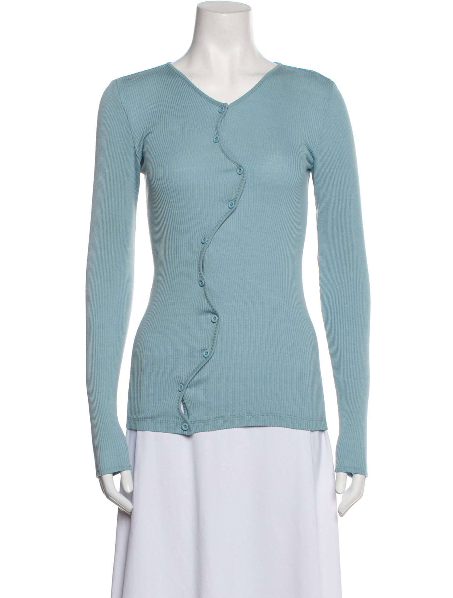 OpéraSPORT Silk V-Neck Top