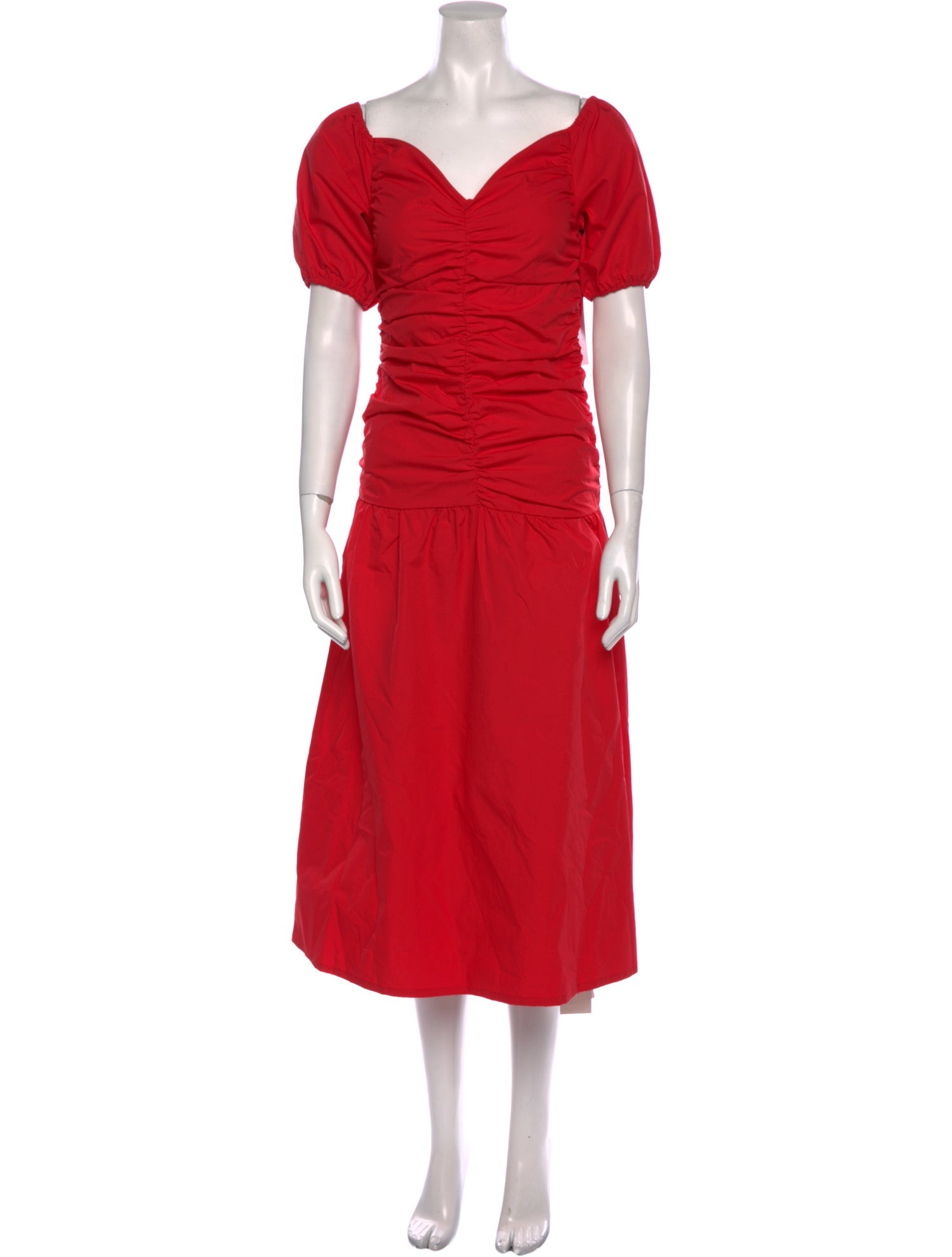 OpéraSPORT V-Neck Midi Length Dress w/ Tags