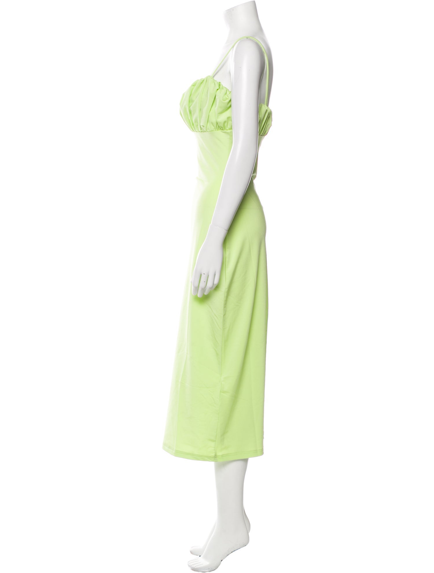 OpéraSPORT Square Neckline Midi Length Dress w/ Tags