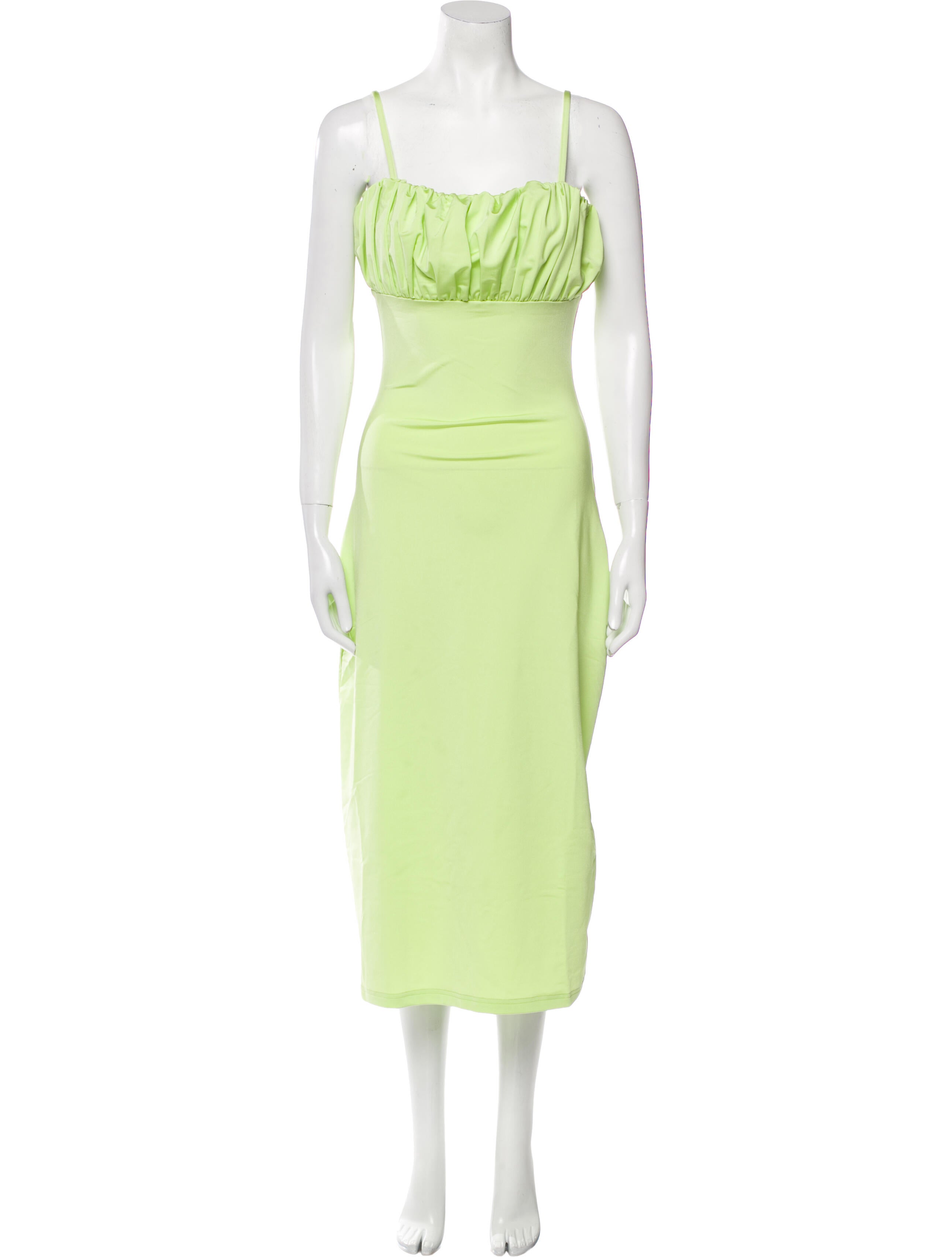 OpéraSPORT Square Neckline Midi Length Dress w/ Tags