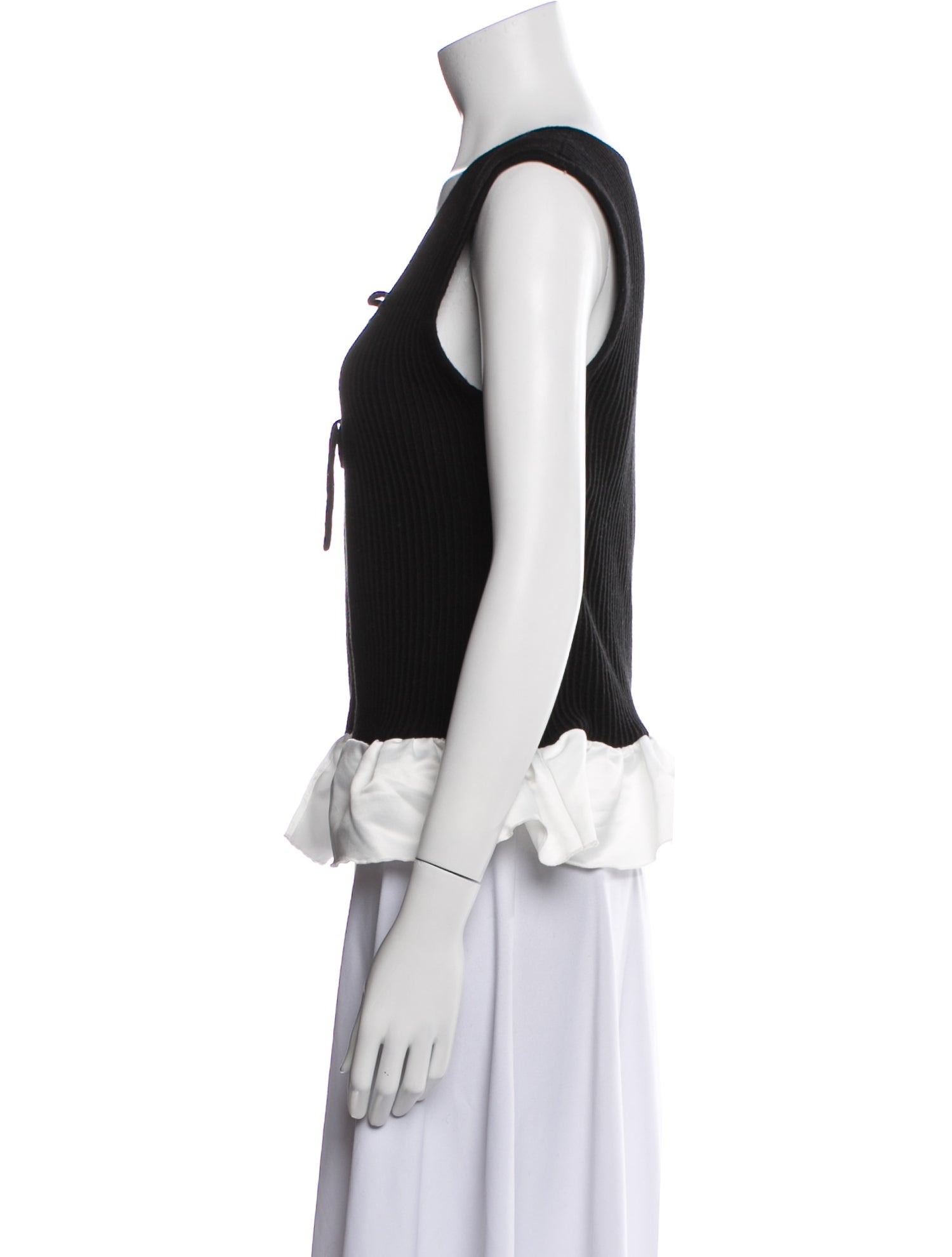 OpéraSPORT Wool Scoop Neck Top