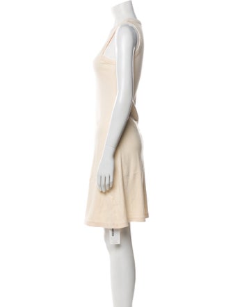 OpéraSPORT Scoop Neck Mini Dress