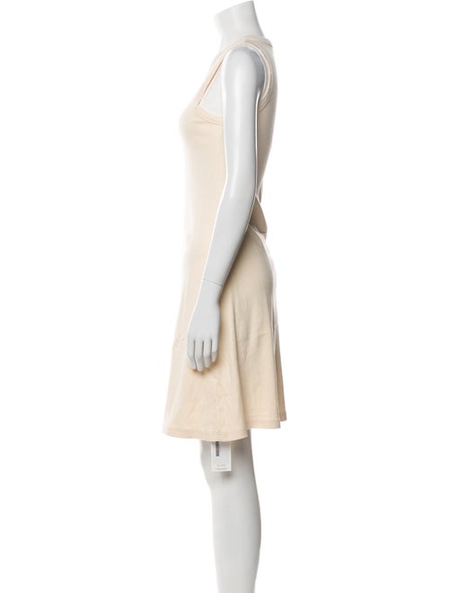 OpéraSPORT Scoop Neck Mini Dress