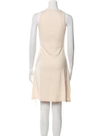 OpéraSPORT Scoop Neck Mini Dress