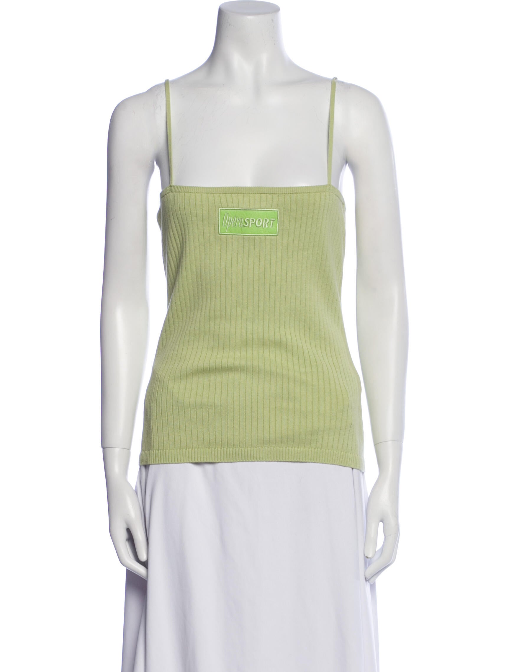 OpéraSPORT Printed Square Neckline Top w/ Tags