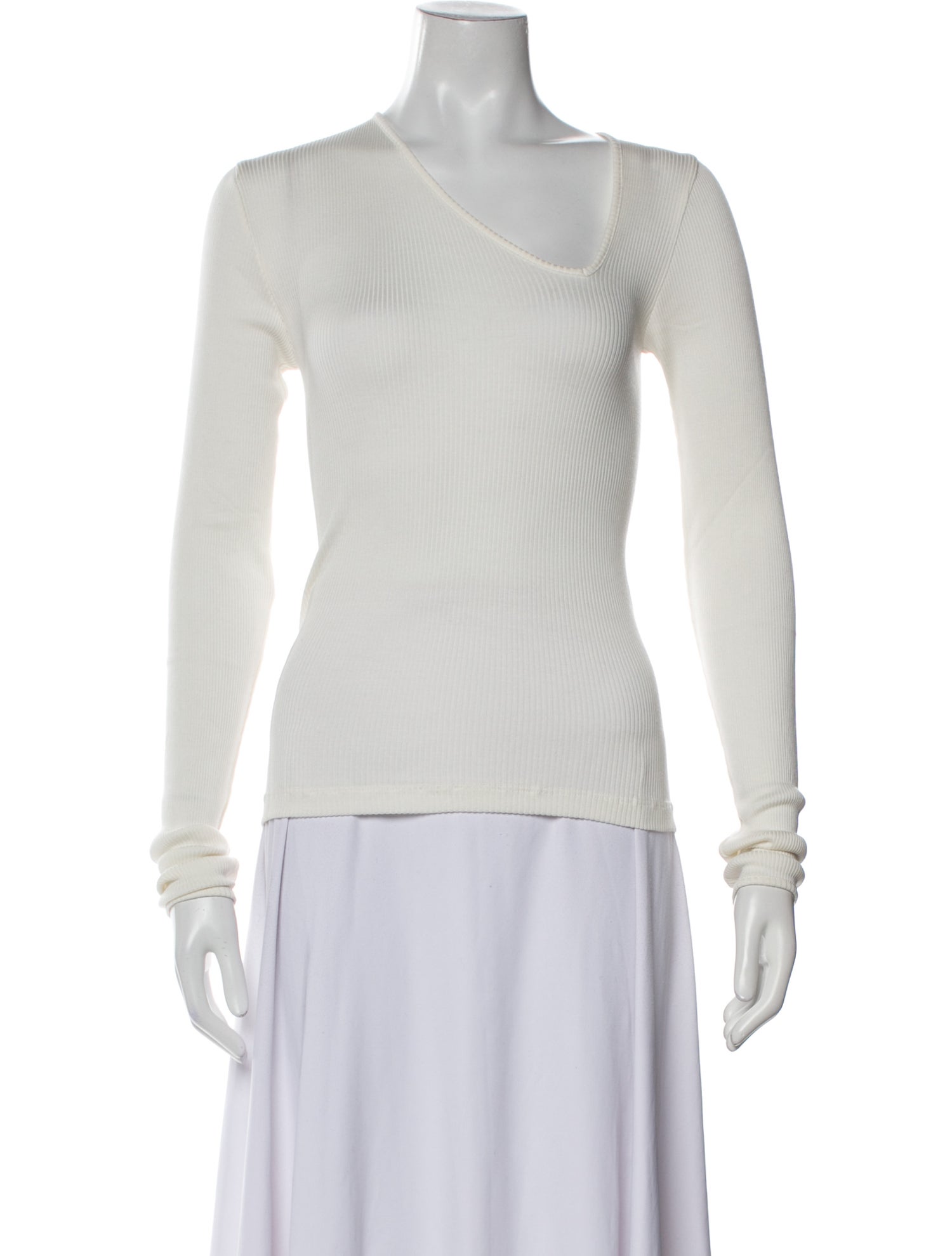 OpéraSPORT Silk V-Neck Top