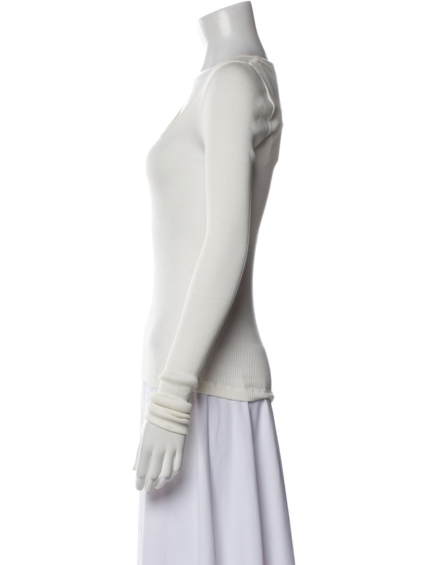 OpéraSPORT Silk V-Neck Top