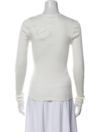 OpéraSPORT Silk V-Neck Top