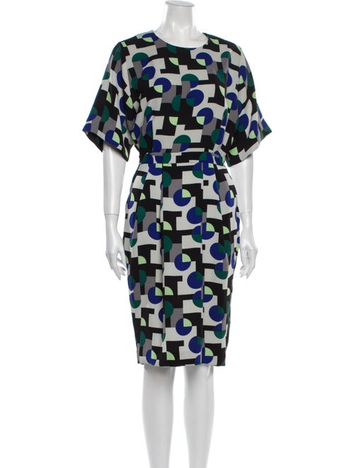 & Other Stories Printed Knee-Length Dress w/ Tags