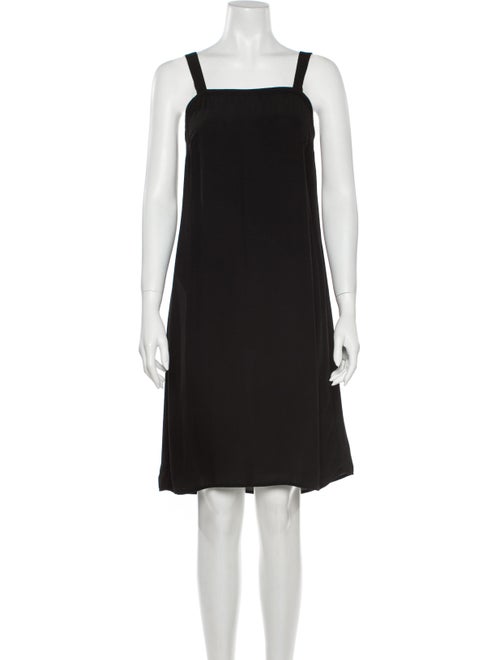 & Other Stories Square Neckline Knee-Length Dress