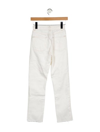 12 storeez Mid-Rise Straight Leg Jeans